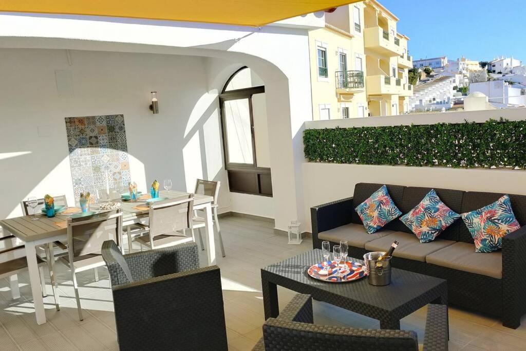 Rooftop Estreladomar Newopening- 150M To The Beach Carvoeiro  Bagian luar foto